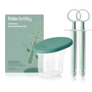Frida Fertility At-Home Insemination Set ComfortGrip Rounded Tip New in Box Seal